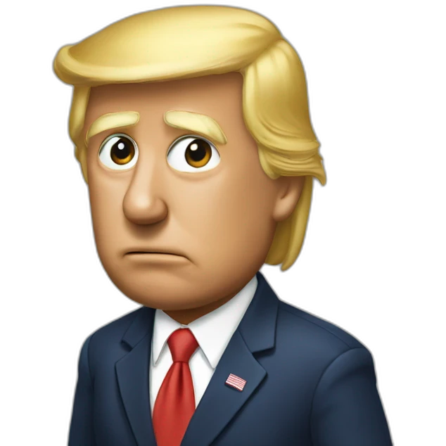 Trump as grut emoji