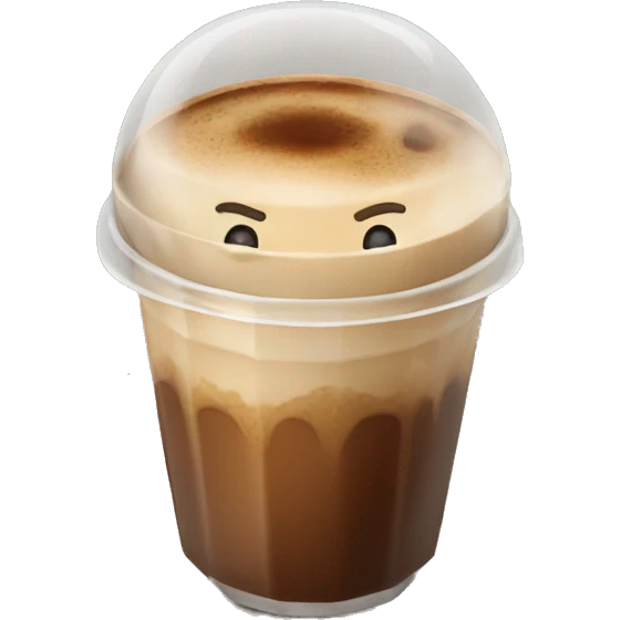 ice coffee emoji