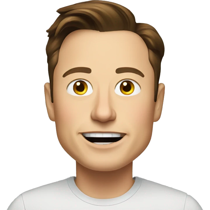 Elon Musk emoji