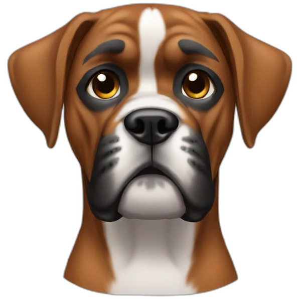 boxer dog emoji