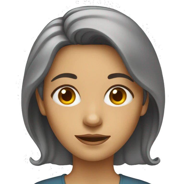 female white teacher at board emoji
