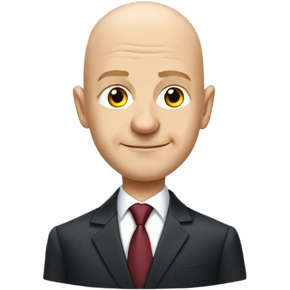 Anton Siluanov Russian Finance Minister bald in formal suit emoji