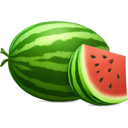 Watermelon emoji