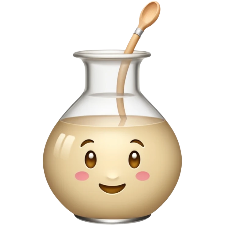ваза с ромашками beige emoji