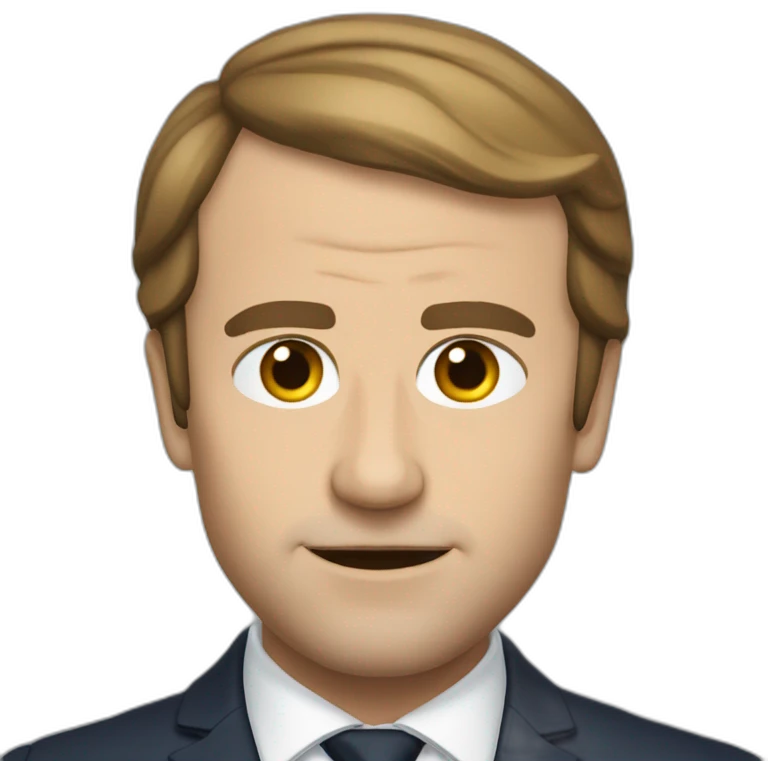 Macron qui dort emoji