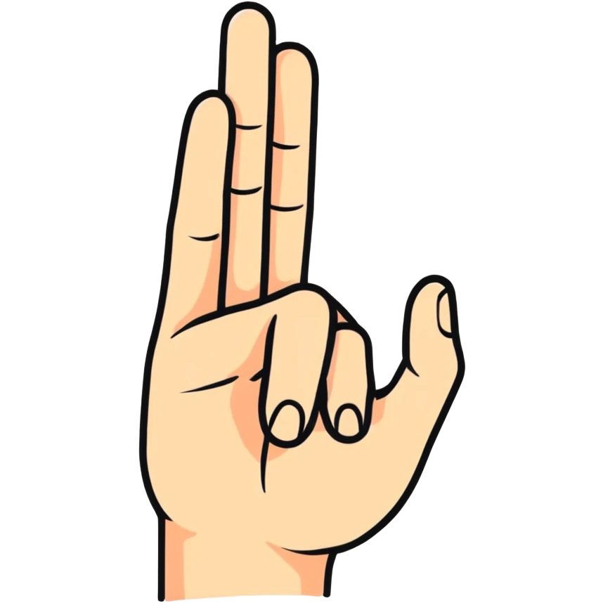 fingers emoji