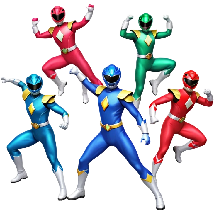 Power rangers  emoji