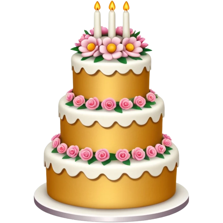 Wedding cake emoji