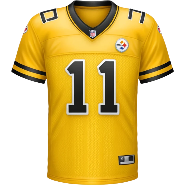 NFL players jersey | need only jersey no 11 in yellow color emoji