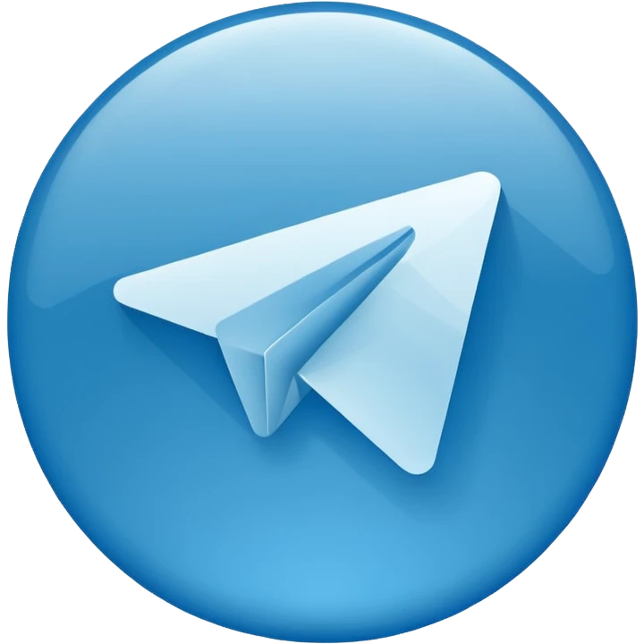 Telegram icon emoji