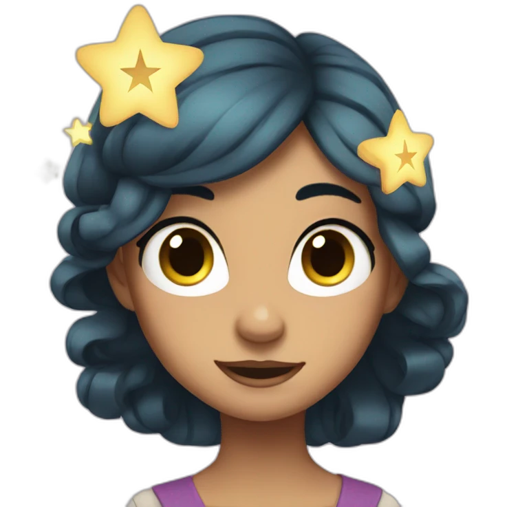 Star Butterfly cartoon emoji
