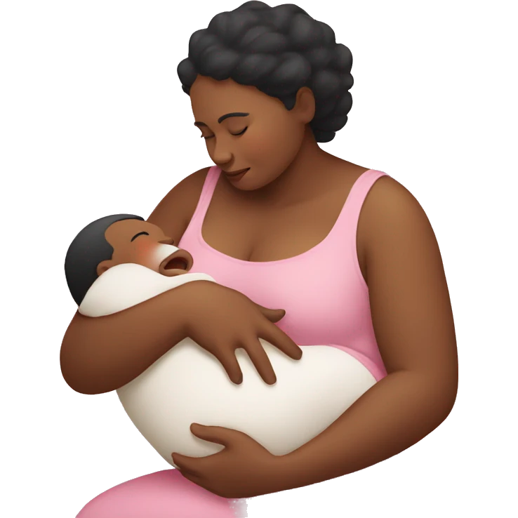 a sow breastfeeding emoji