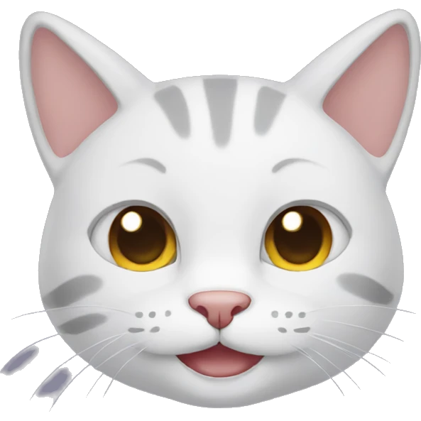 Happy cat emoji