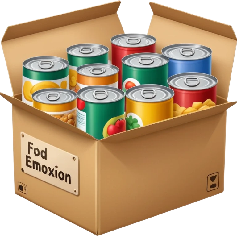 canned food in a box emoji