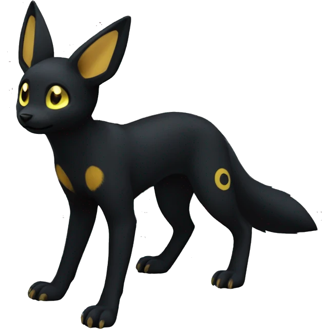 Umbreon full body emoji