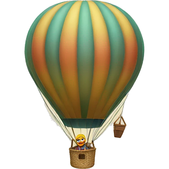 Hot air balloon  emoji