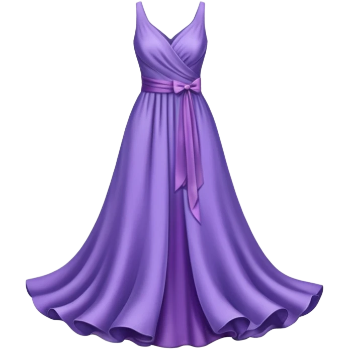 purple dress emoji
