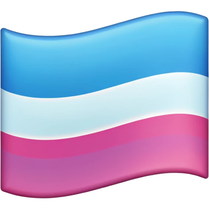 Trans flag emoji