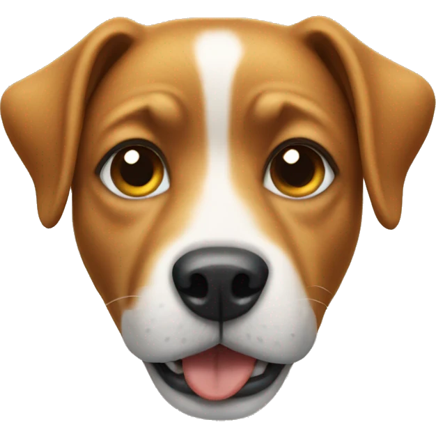 Dog sking emoji
