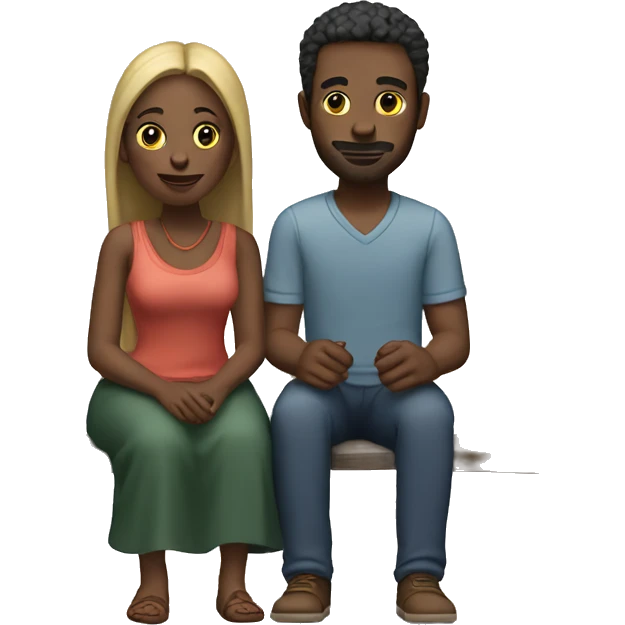 Couple under the moon emoji