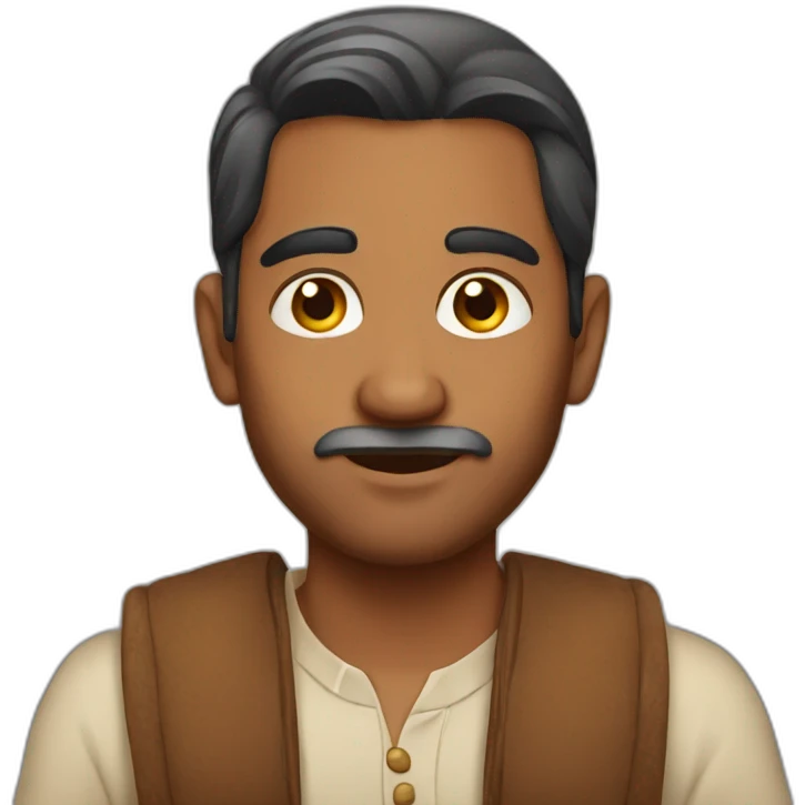 indian man emoji