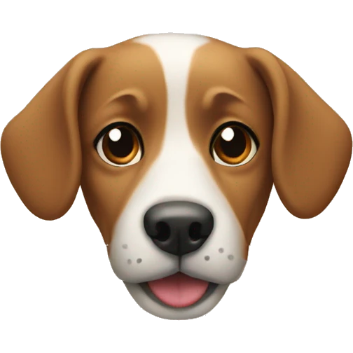 Dog love emoji