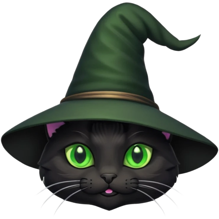 witch cat emoji