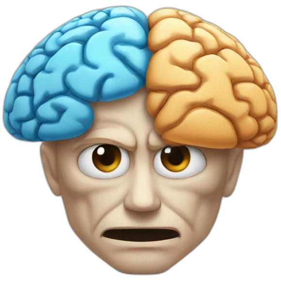 brain thinking evil ideas emoji
