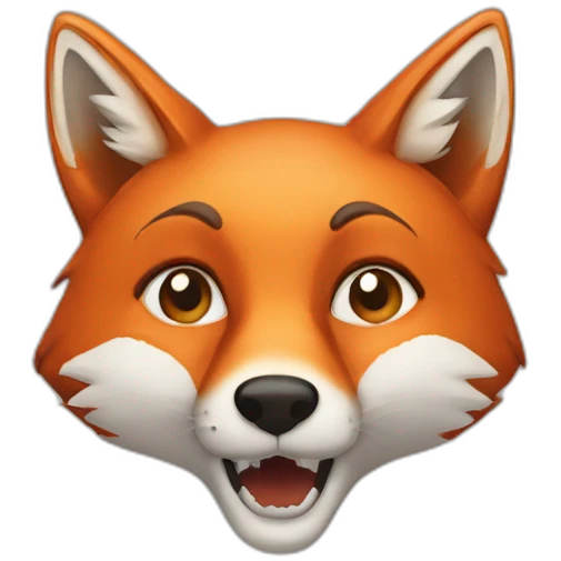 fox face emoji