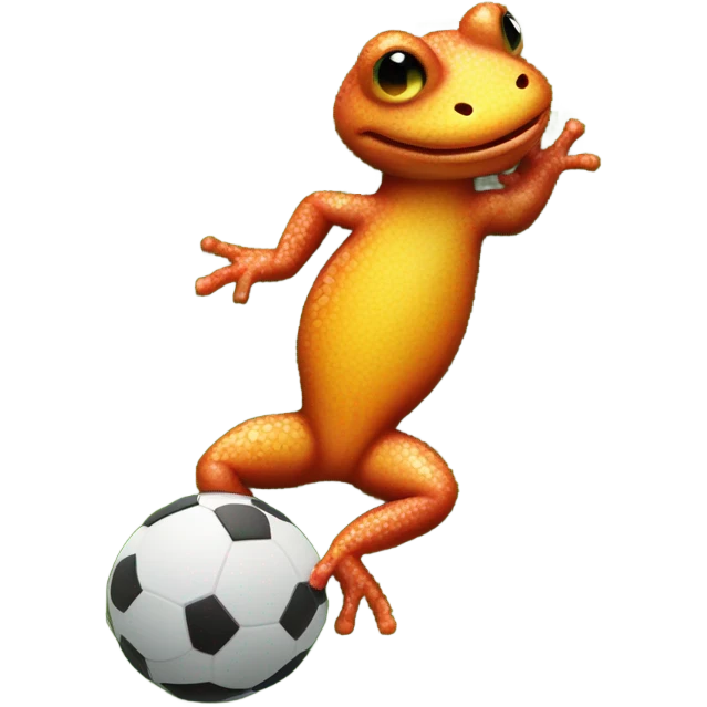 salamander play football emoji