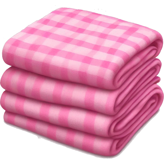 Pink blanket  emoji