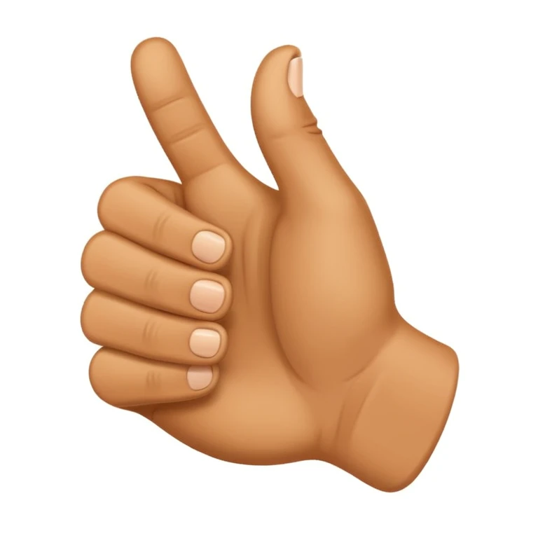 thumbs up hand emoji