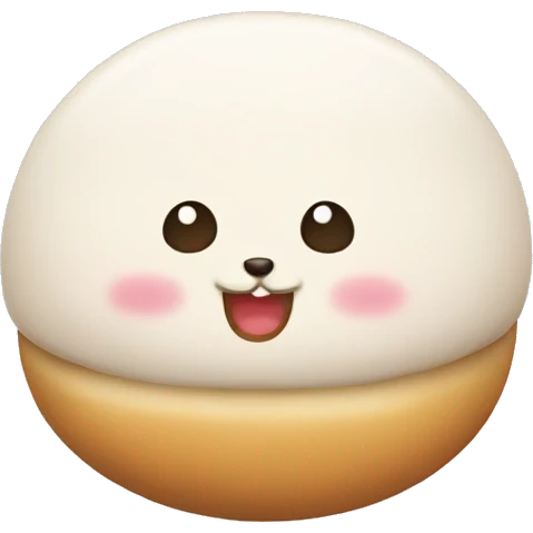 Kawaii bao emoji