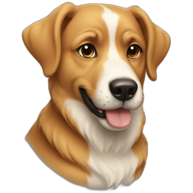 Dogs love emoji