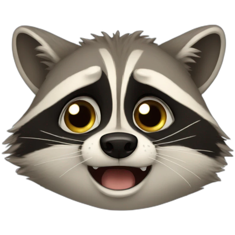 raccoon-cry-tears emoji