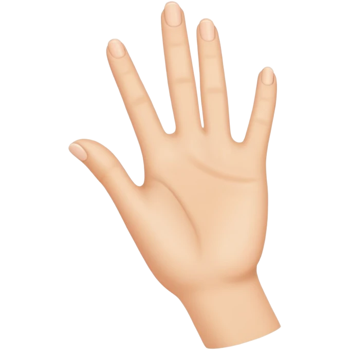 Hand emoji