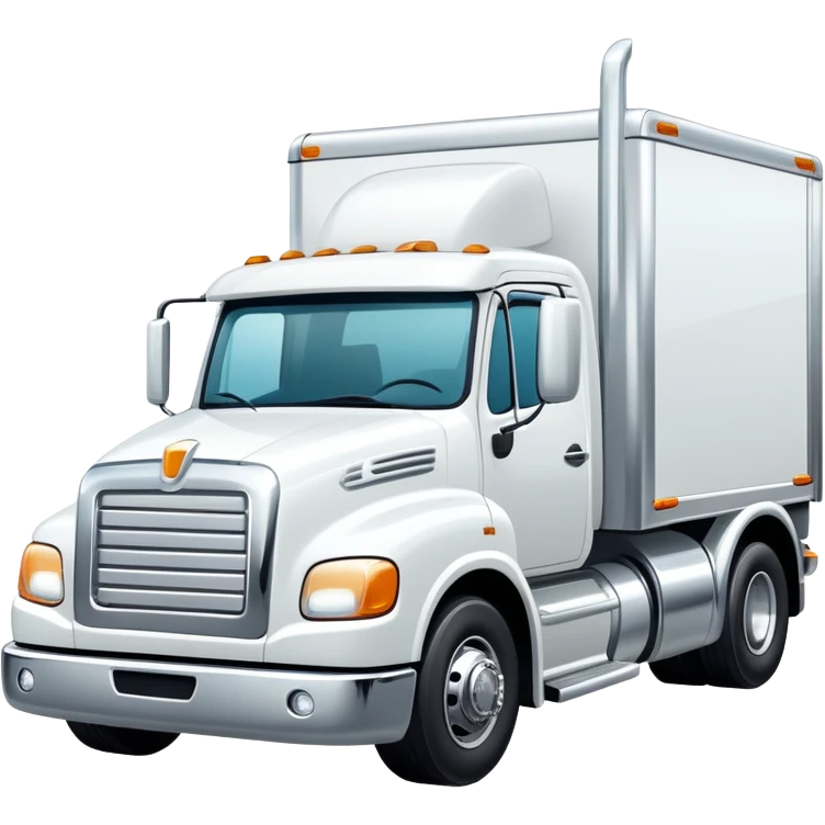 White truck emoji