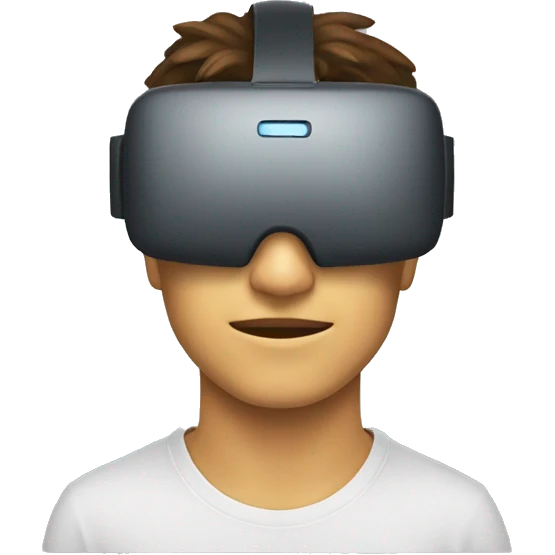 virtual reality mask emoji