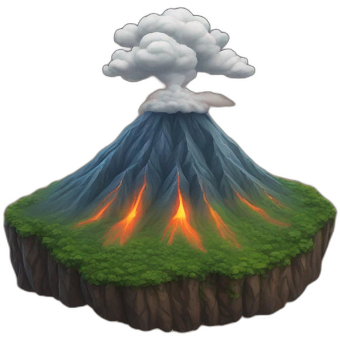 Volcán  emoji