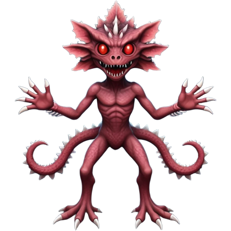 maak een emojie van de demogorgean van stranger things  emoji