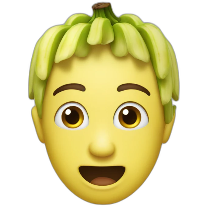 caca banane emoji