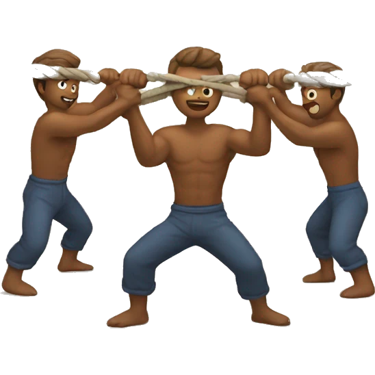 tug of war emoji