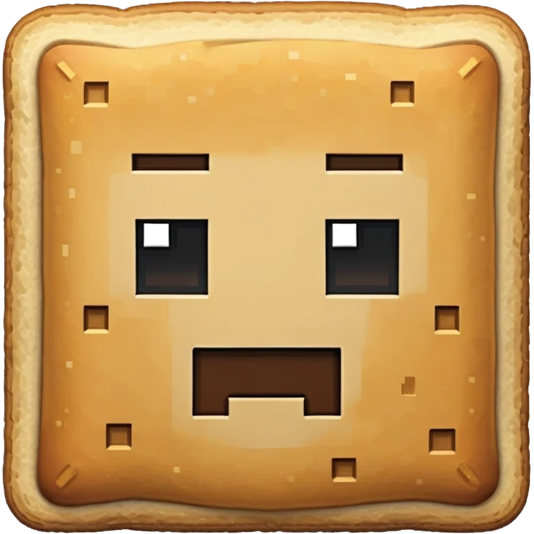 Minecraft bread emoji