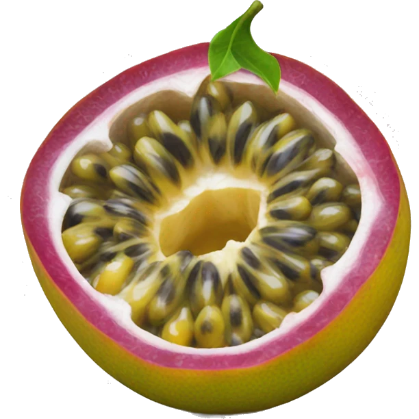 Passion fruit emoji