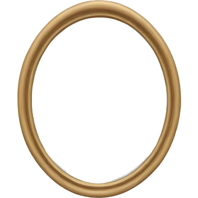 a plain mirror emoji