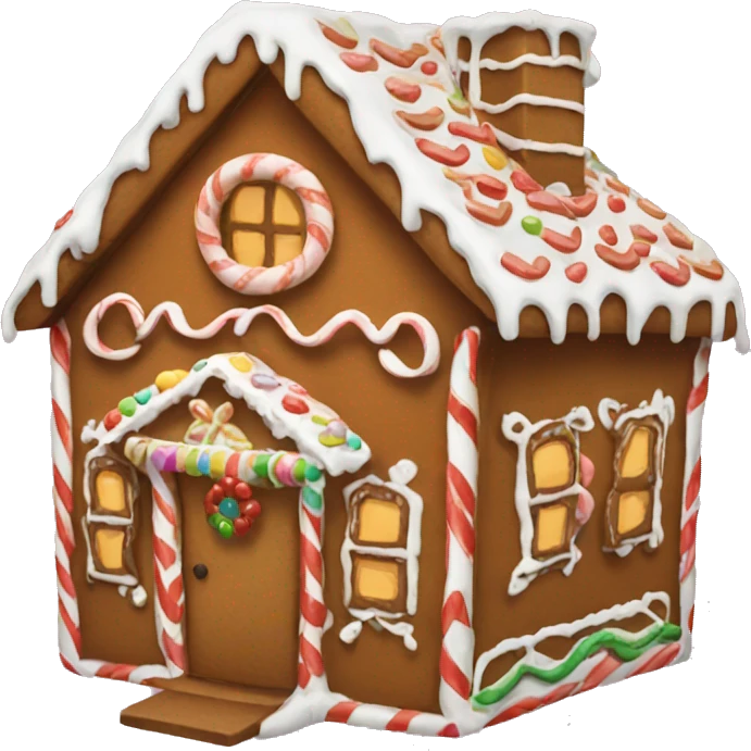 gingerbread house  emoji