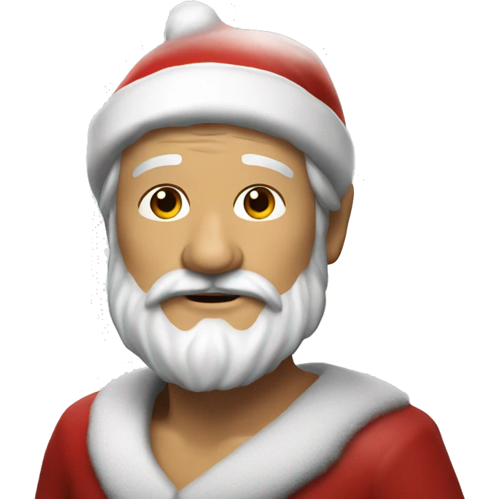Pedro Pascal as Santa Claus  emoji