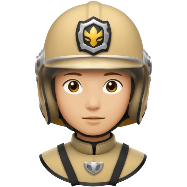 Full-face helmet master chie emoji