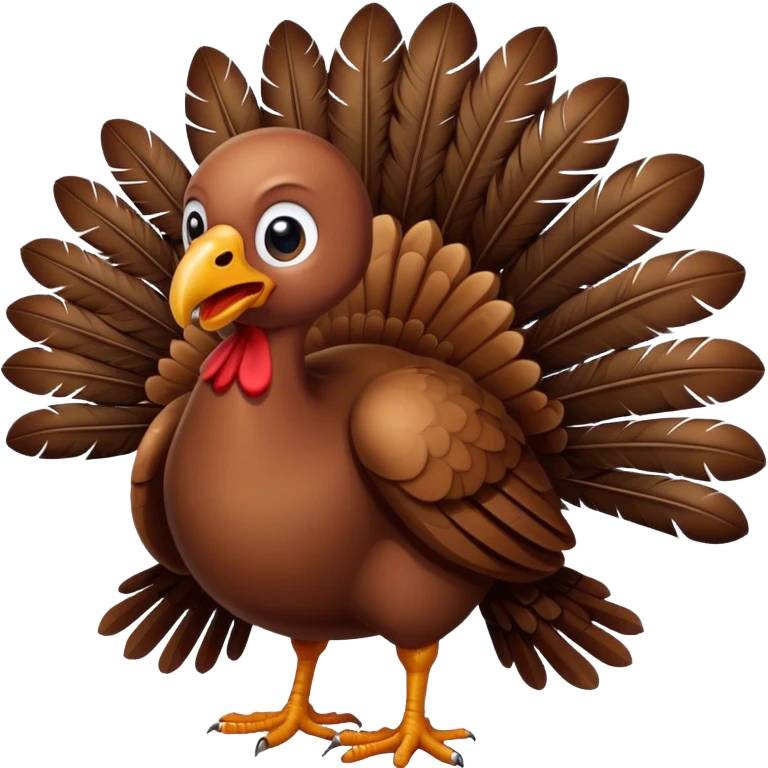 Young turkey emoji