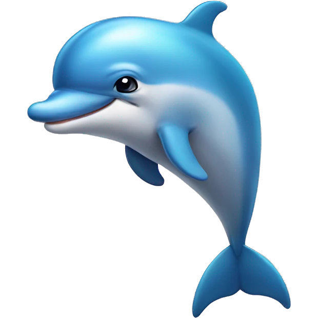 cute dolphin  emoji